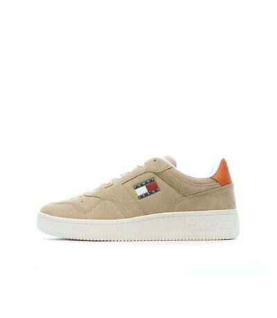 Baskets Beiges Homme Tommy Jeans Suede