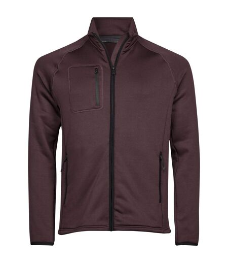 Tee Jays Mens Stretch Fleece Jacket (Grape) - UTBC5129