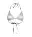 Haut De Maillot De Bain Motif/style Triangle Pure Femme Argenté Hugo Boss-2