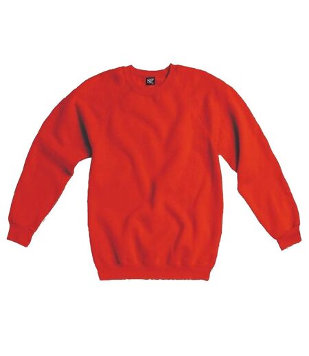 Sweatshirt À Manches Longues Homme Rouge SG