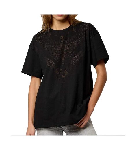 T-shirt noir femme kaporal vertu