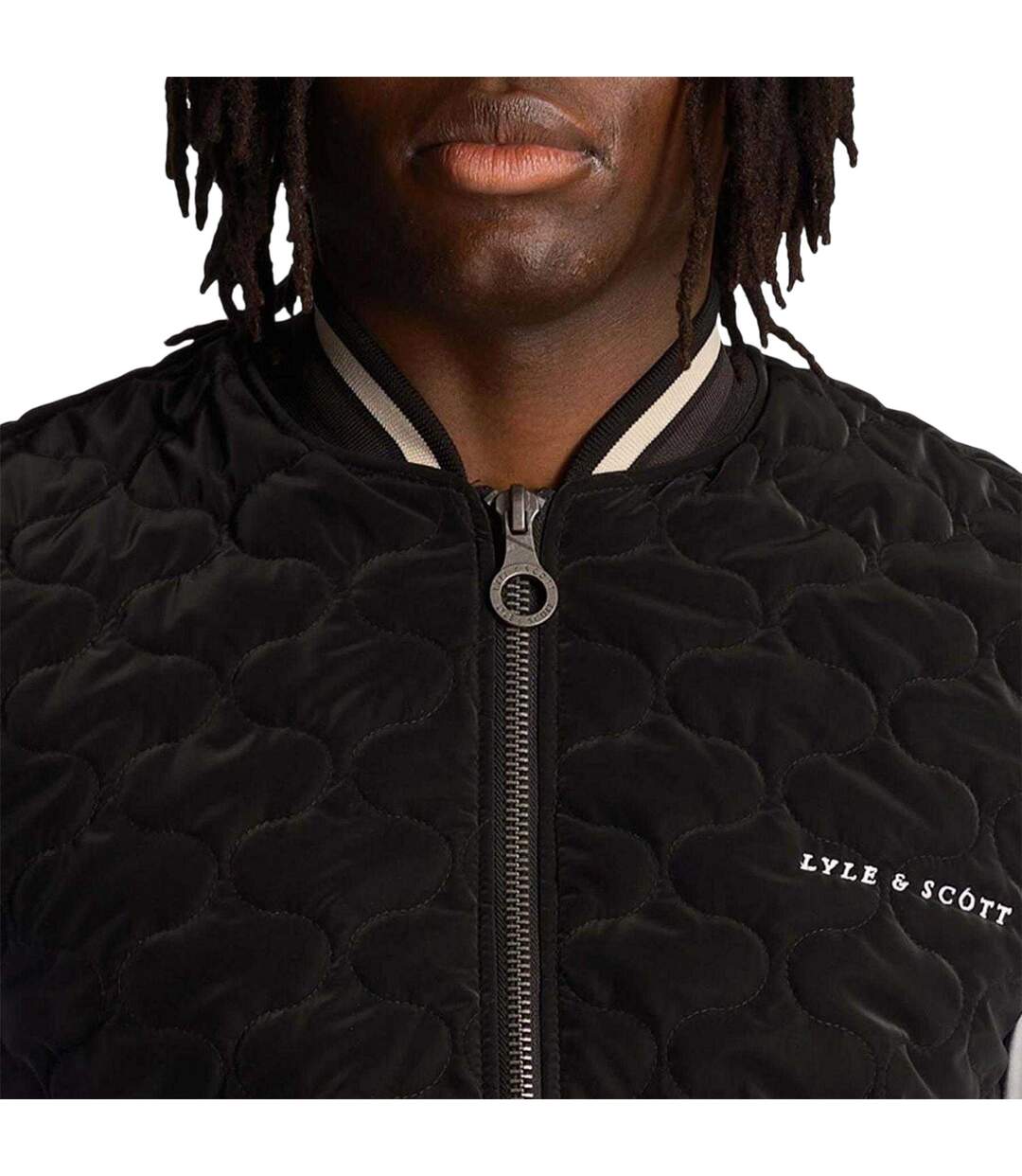 Veste Matelassée Sans Manches Homme Noir Lyle & Scott-4