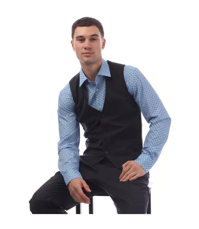 Gilet Vin194 Homme Bleu Marine Hugo Boss