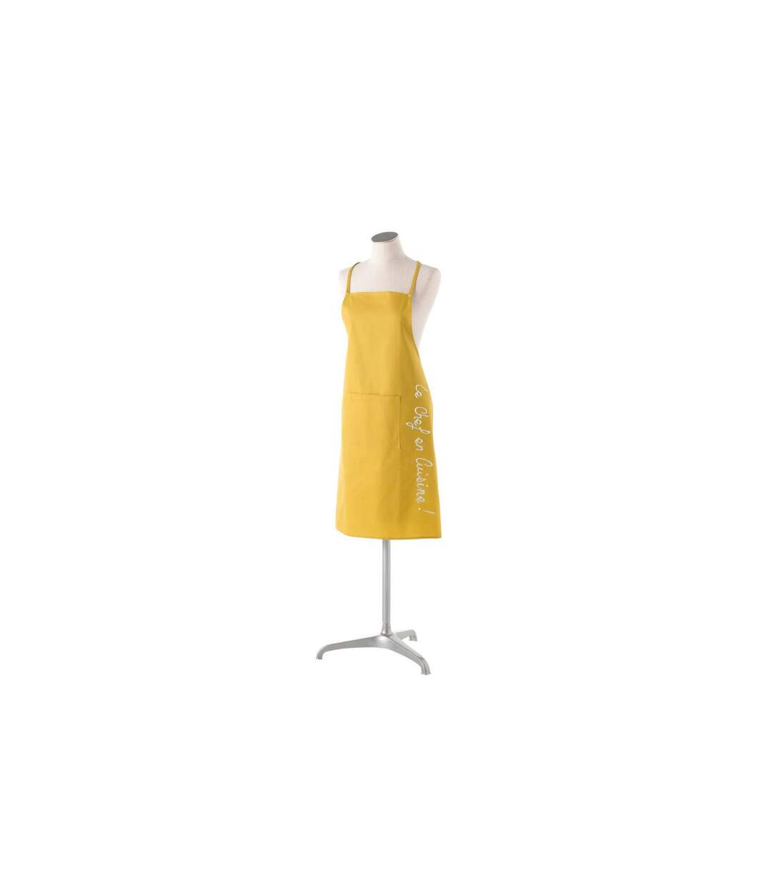 Tablier de Cuisine Cuistot 84cm Jaune