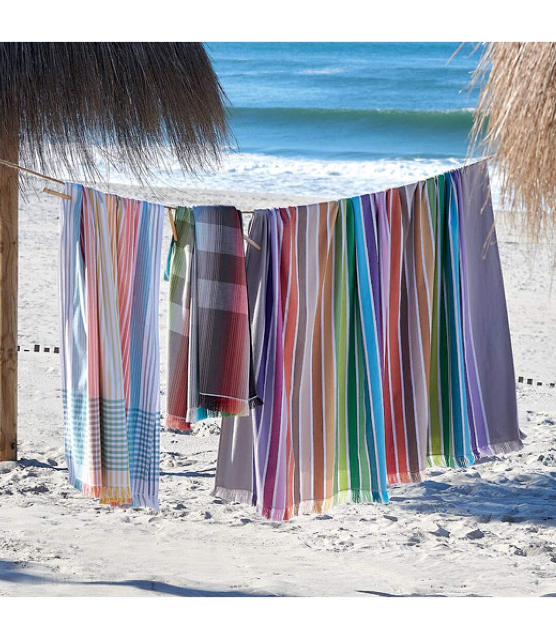 Drap de plage fouta CLEYA-2