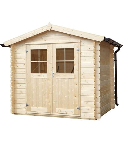 Abri de jardin en bois double pente Falun 2.5 x 2 m