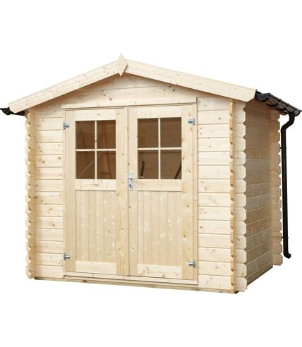 Abri de jardin en bois double pente Falun 2.5 x 2 m