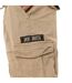 Pantalon droit homme type cargo en canvas avec patchs Fight Vondutch-3