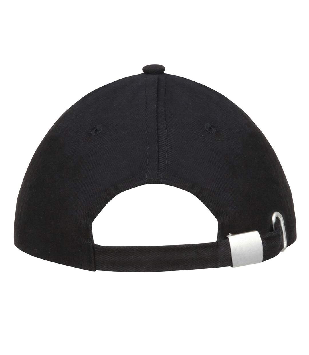 Casquette de baseball buffalo unisexe noir SOLS-2