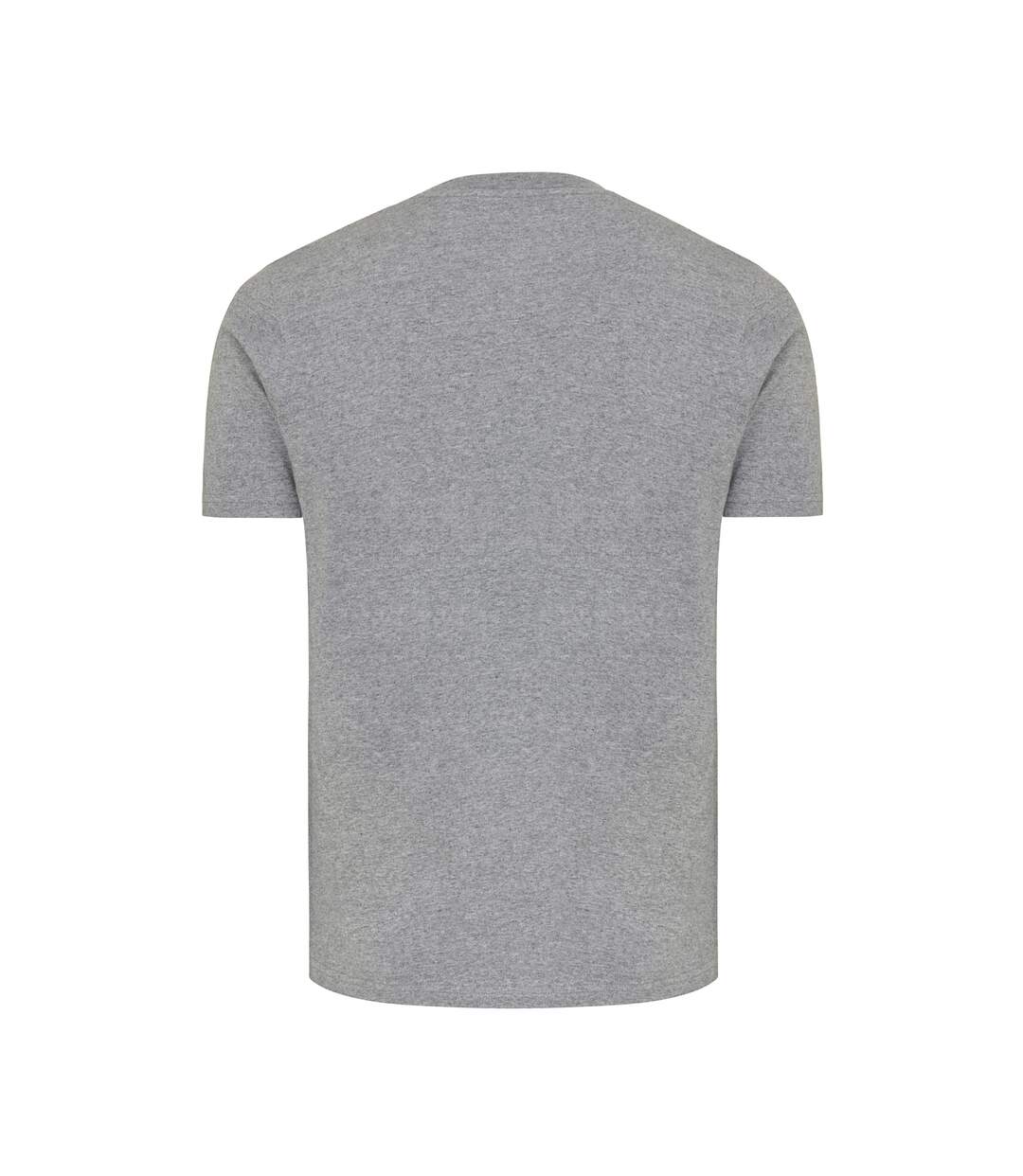 T-shirt Brett Adulte Anthracite Clair Chiné Iqoniq-3