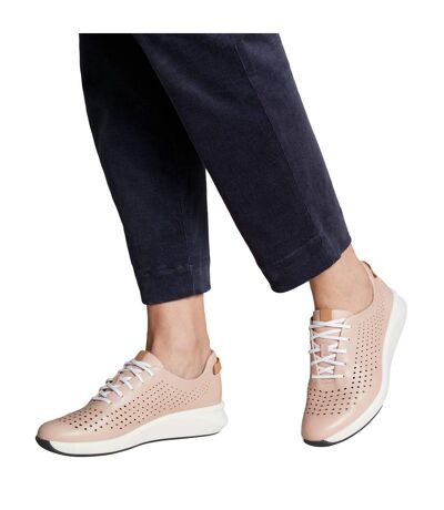 Baskets Un Rio Tie Femme Rose Clarks