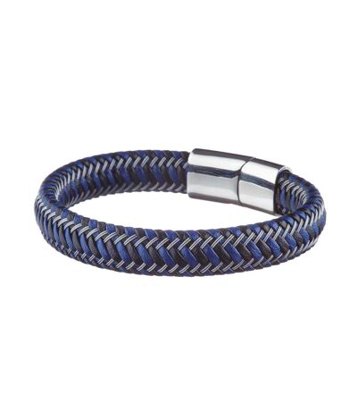 Bracelet noir/bleu  geographical norway rigide - taille unique