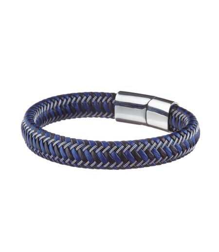 Bracelet noir/bleu  geographical norway rigide - taille unique