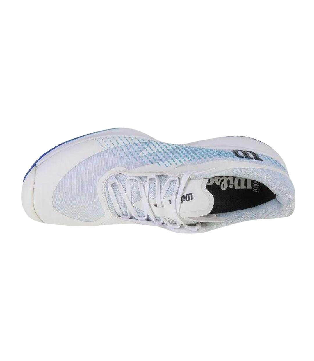 Chaussures De Tennis Kaos Swift 1.5 Clay Homme Blanc Bleu Wilson-3