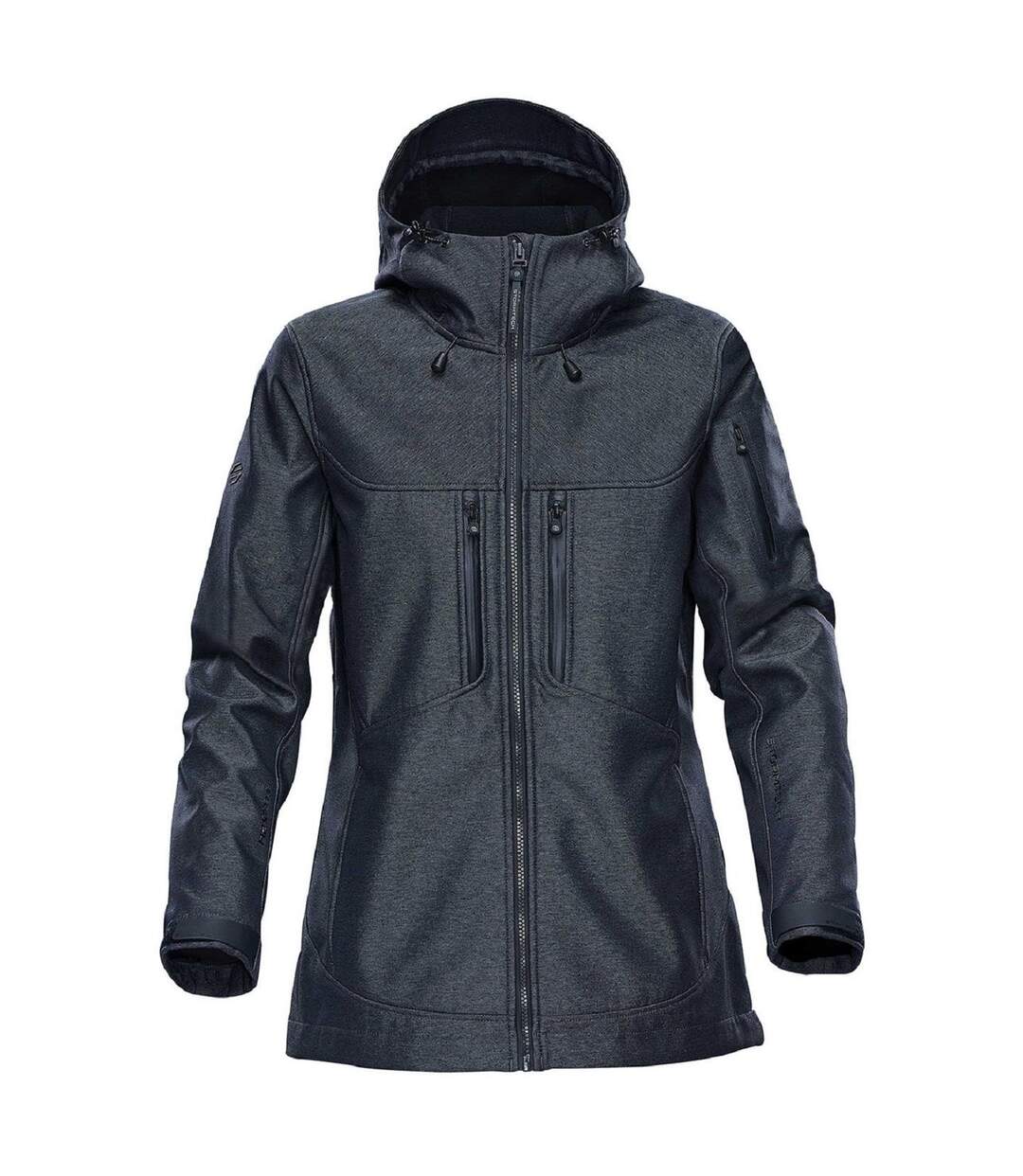 Veste softshell - Femme - HR-1W - gris charcoal-2