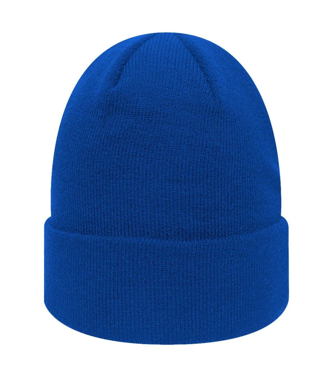 Unisex adult flag knitted beanie royal blue New Era-2