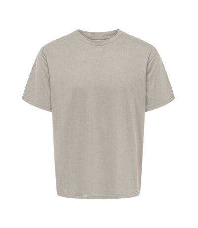 T-shirt beige homme only & sons chinois - l