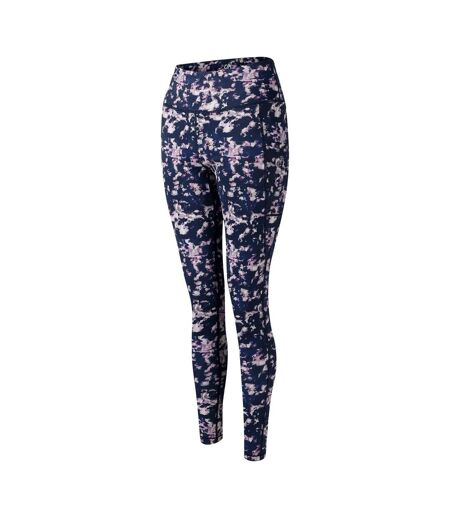 Legging Motif/style Impression À L´encre Influential Femme Bleu Marine Dare 2B