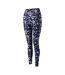 Legging Motif/style Impression À L´encre Influential Femme Bleu Marine Dare 2B-3