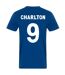T-shirt Manchester Charlton Homme Bleu Fan Originals-1