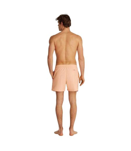 Mens Tape Swim Shorts Cream Calvin Klein