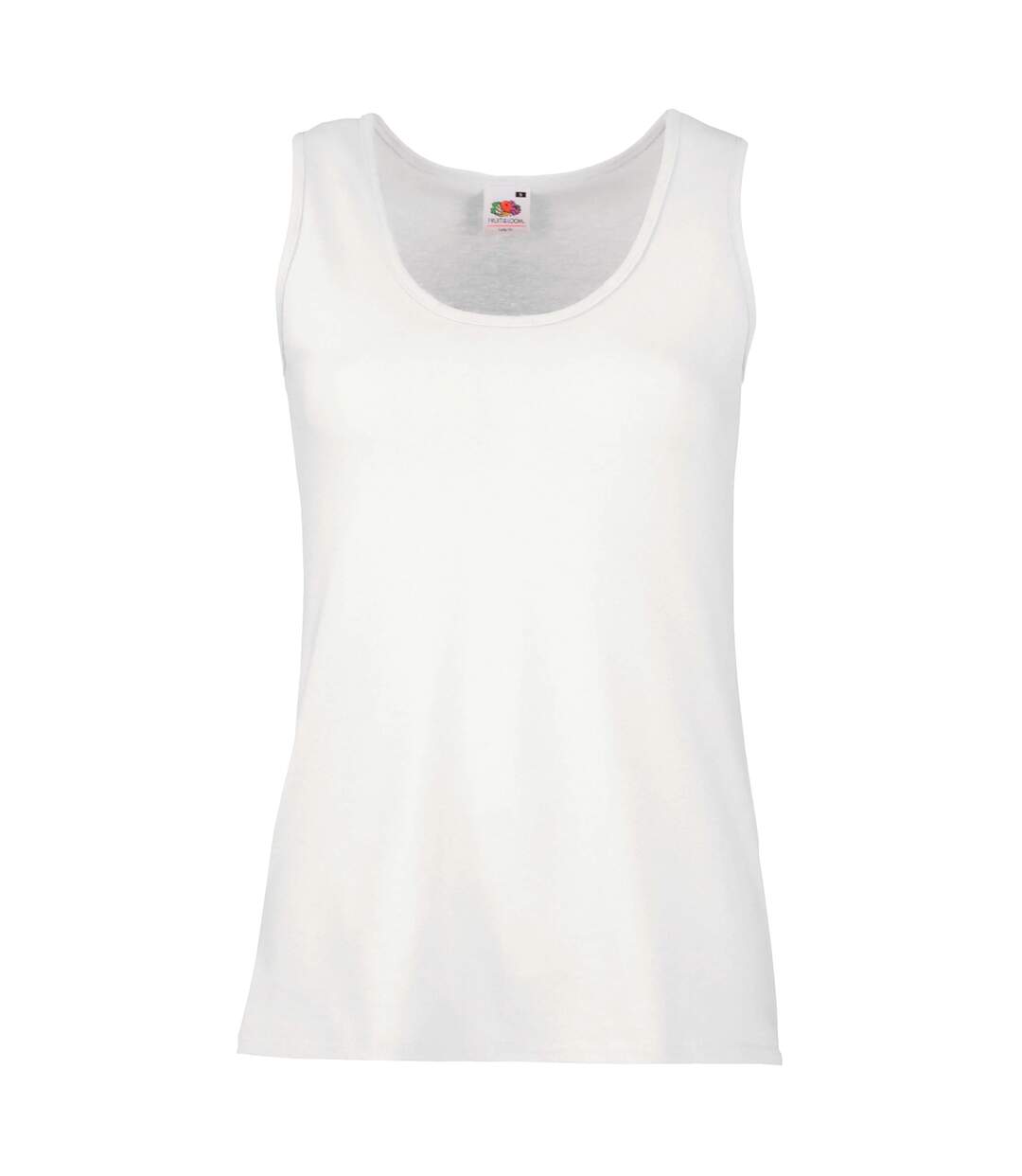 Débardeur Value Femme Blanc Fruit Of The Loom-1