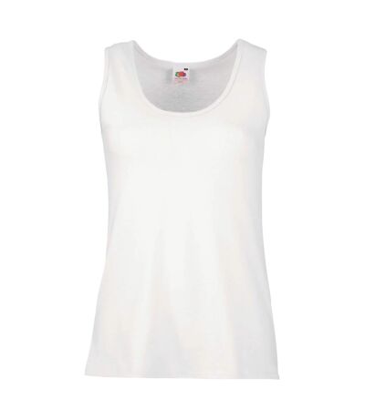 Débardeur Value Femme Blanc Fruit Of The Loom