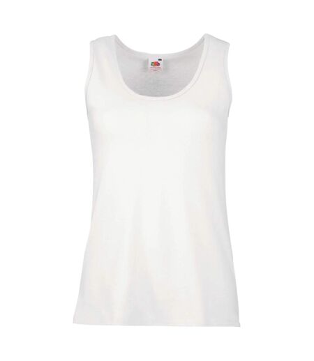 Débardeur Value Femme Blanc Fruit Of The Loom
