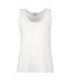 Débardeur Value Femme Blanc Fruit Of The Loom-1