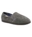 Pantoufles doublées tartan pour hommes avec mousse à mémoire de forme-2