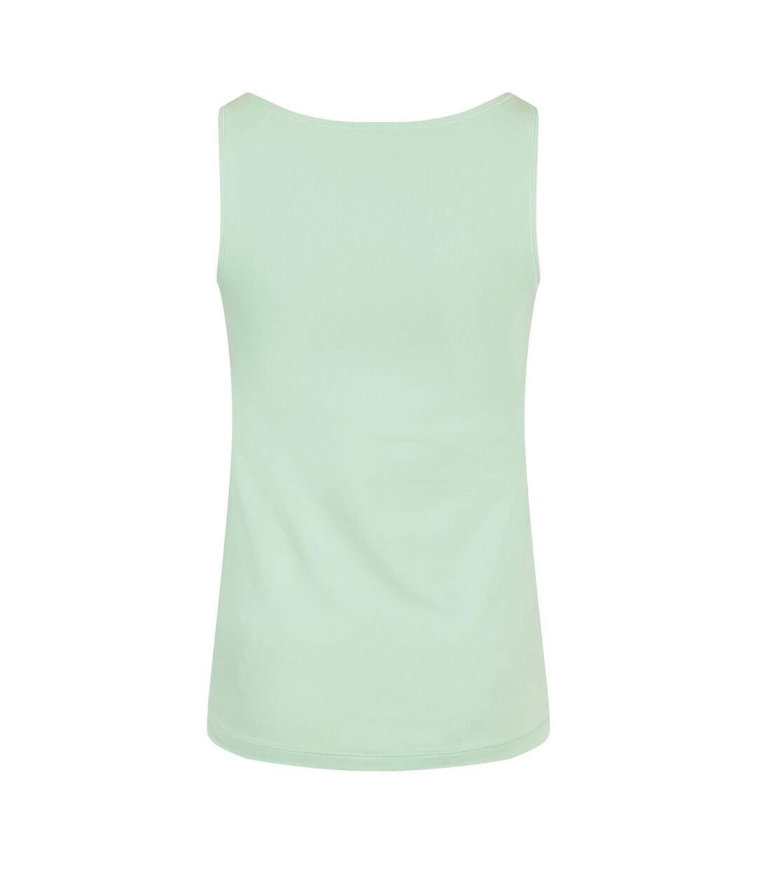 Womens/ladies Shala Graphic Print Tank Top Green Puma-2