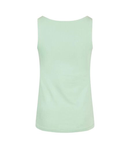 Womens/ladies Shala Graphic Print Tank Top Green Puma