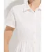 Robe-chemisier courte en broderie anglaise-3