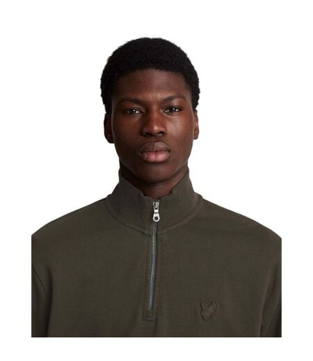 Sweat Motif/style Aigle Tonal Homme Vert Lyle & Scott