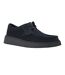Mens Suede Platform Shoes Black Clarks-4