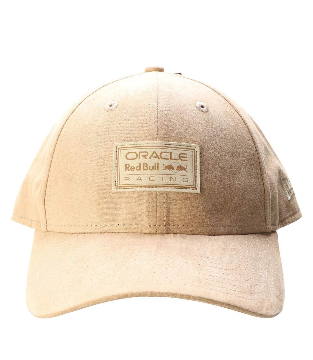 Unisex Adult Oracle Red Bull Racing Suede Racing Baseball Cap Taupe Castore-1