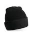 Bonnet Unisexe Adulte Original Patch Noir Beechfield-1