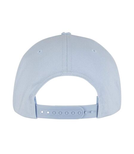 Casquette De Baseball Yupoong Adulte Bleu Clair Blanc Flexfit