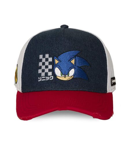 Casquette trucker premium avec filet et patch Sonic Capslab