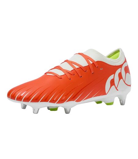 Unisex Adult Speed Falcon Team Soft Ground Rugby Boots Tangerine Tango Canterbury