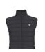 Womens/ladies Quilted Gilet Jet Black Guess-3