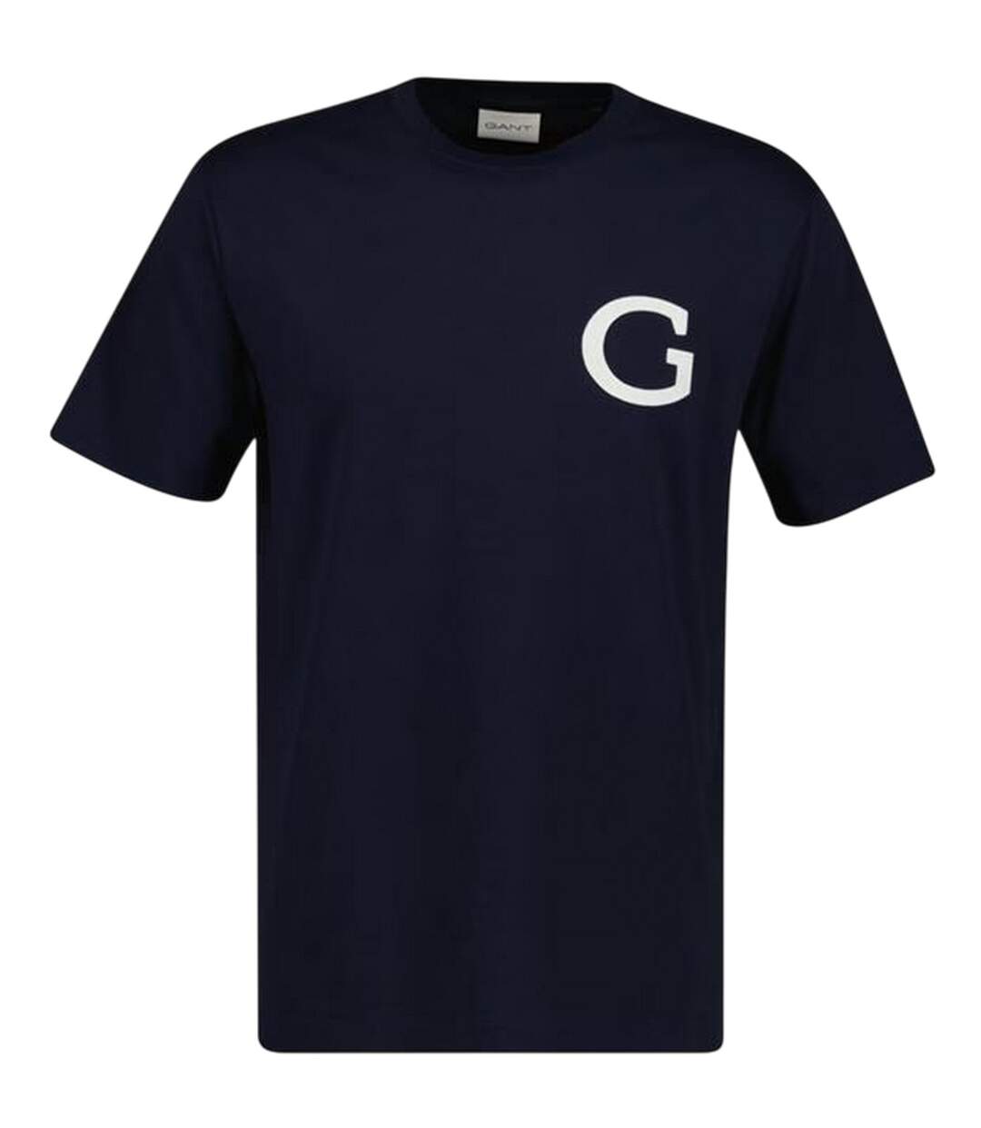 Mens Graphic Print T-shirt Evening Blue Gant-2