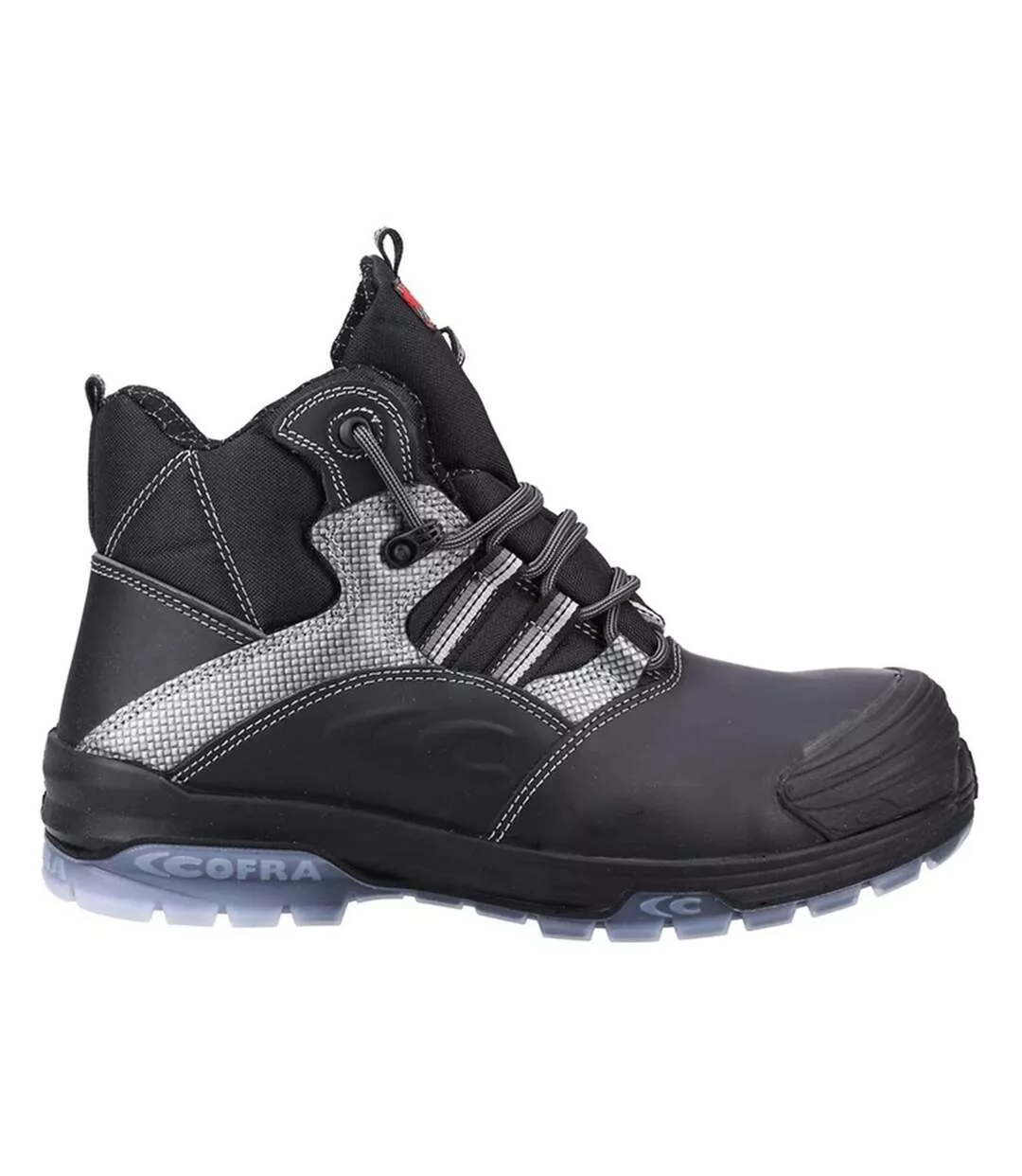 Bottes De Sécurité En Cuir Pour Hommes Noir Cofra-3