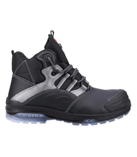 Bottes De Sécurité En Cuir Pour Hommes Noir Cofra