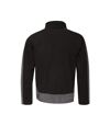 Regatta Contrast Mens 300 Fleece Top/Jacket (Black/Seal) - UTRW6352