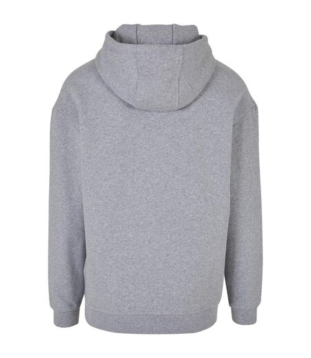 Sweat À Capuche Homme Gris Chiné Build Your Brand