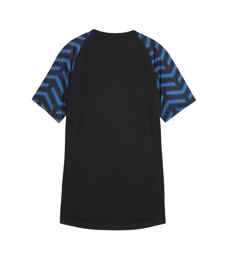 Womens/ladies Training T-shirt Black Blue Puma