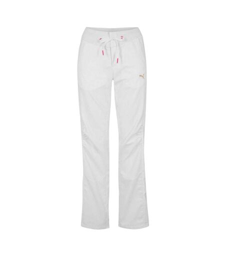 Womens/ladies Woven Trousers White Puma