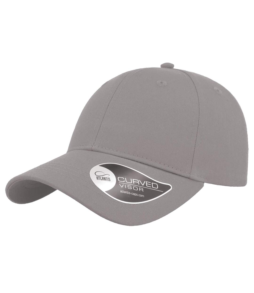 Casquette De Baseball Adulte Gris Clair Atlantis-2
