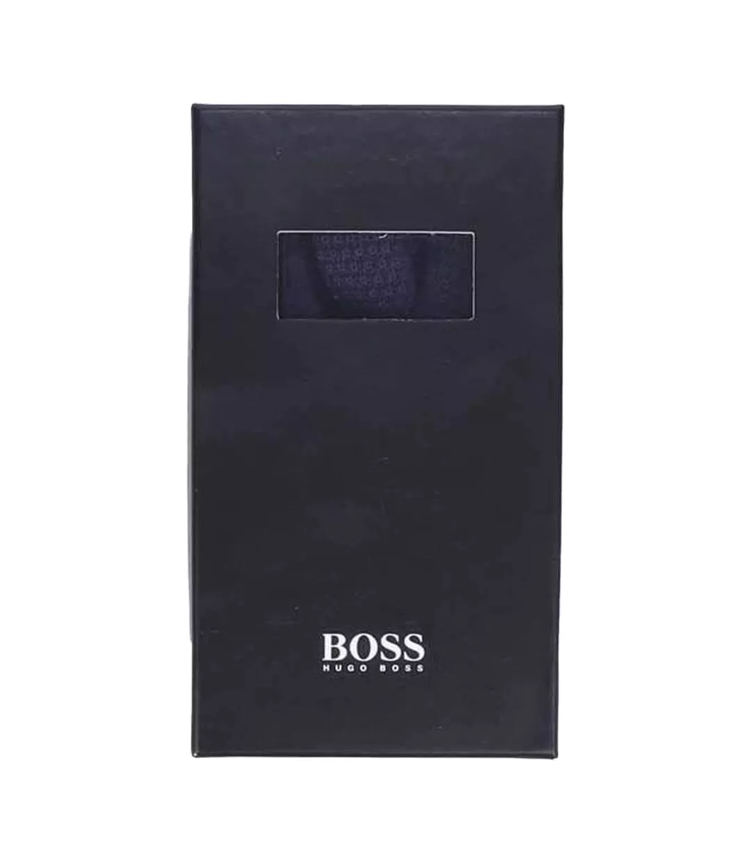 Mens Knitted Bow Tie One Size Dark Blue Boss-2